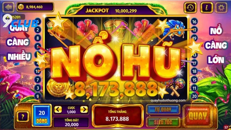 Khám Phá Tính Năng Nỗ Hũ 9club Đỉnh Cao Uy Tín